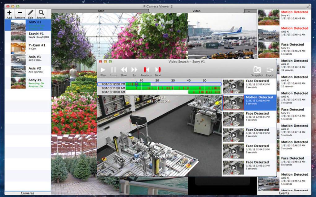 Nest badminton kopiëren IP Camera Viewer 2 for Mac - Download
