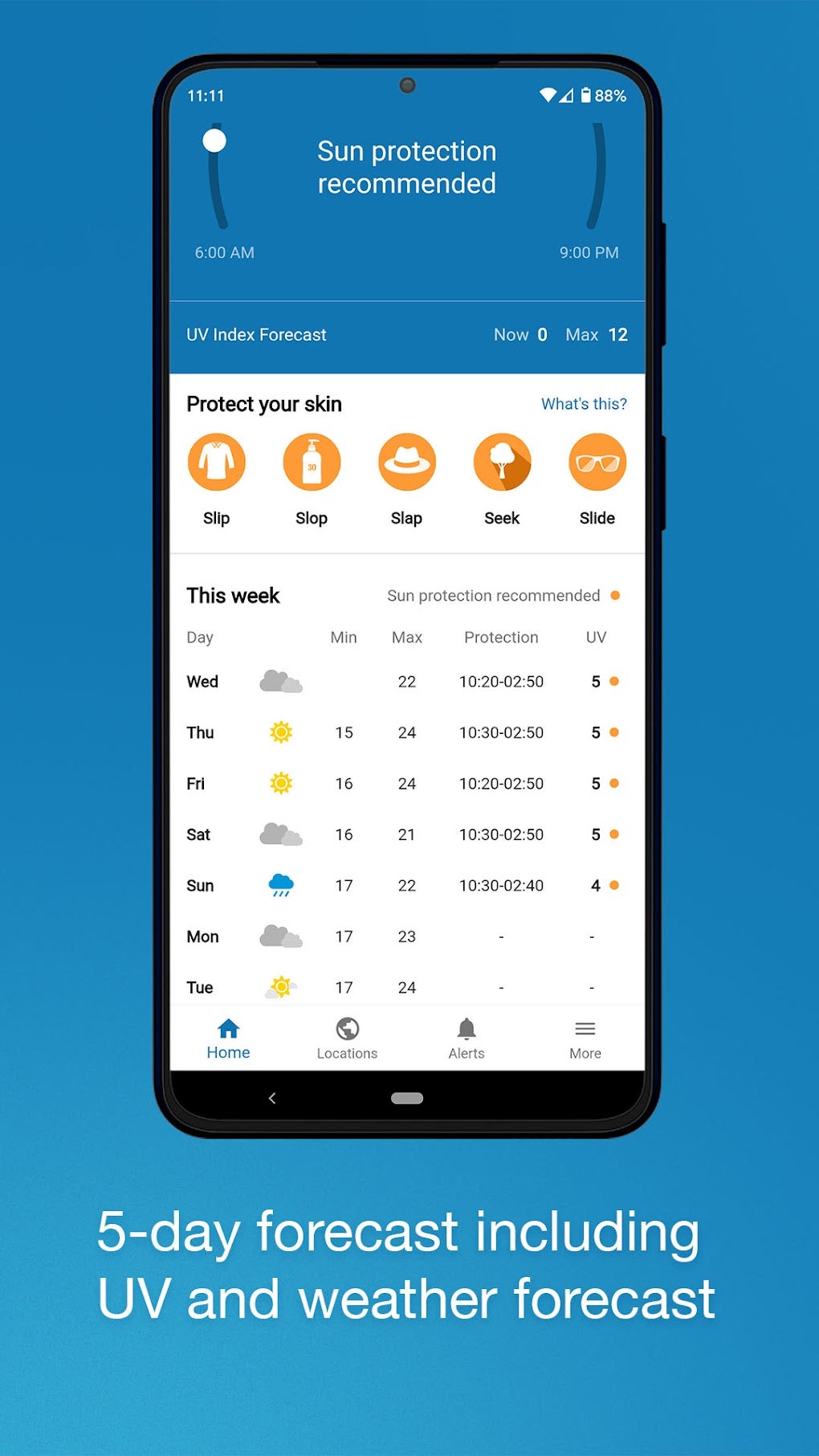 SunSmart Global UV App