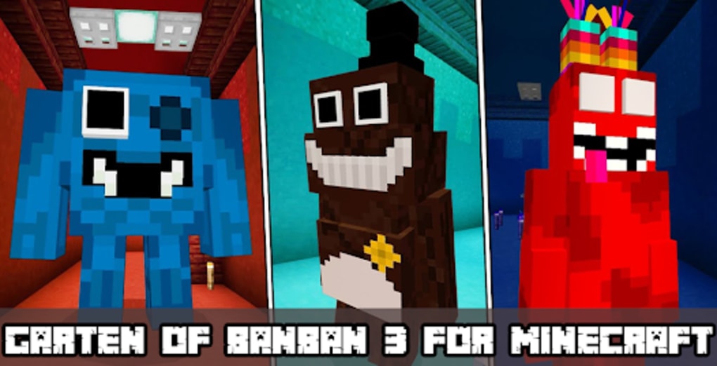 New update] Realistic Garten of BanBan 2 in Minecraft - mod