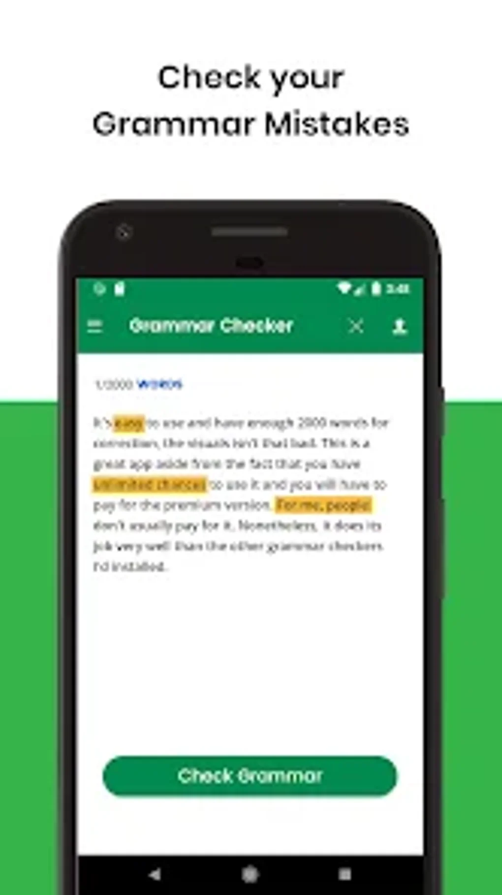 Spell and grammar checker for Android - Download