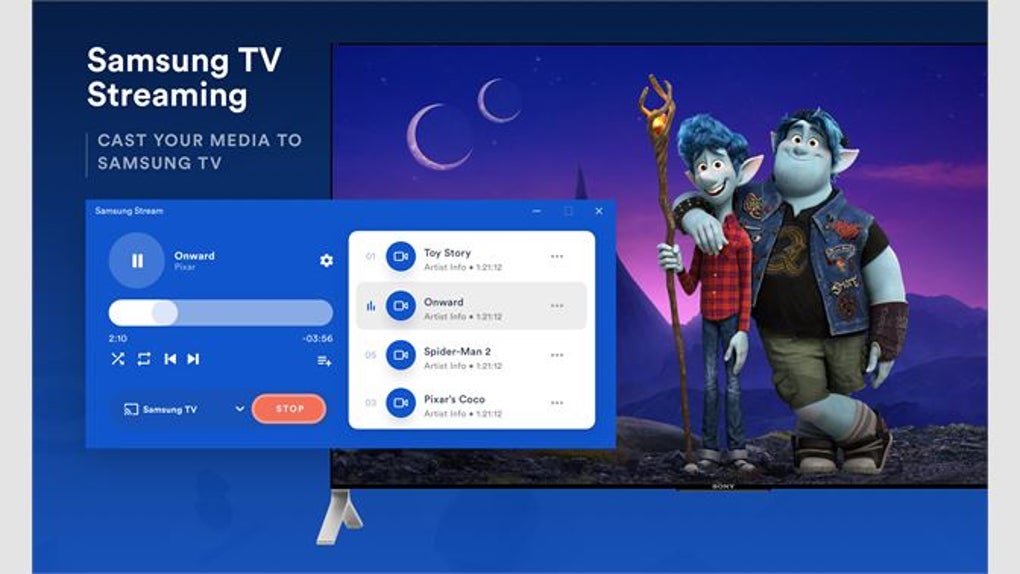 vlc cast to samsung tv