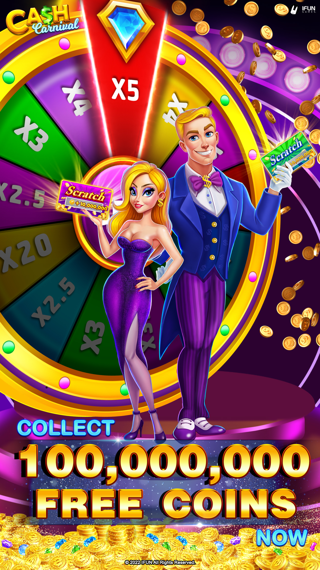 Cash Carnival-Slot Casino Game для iPhone — Скачать