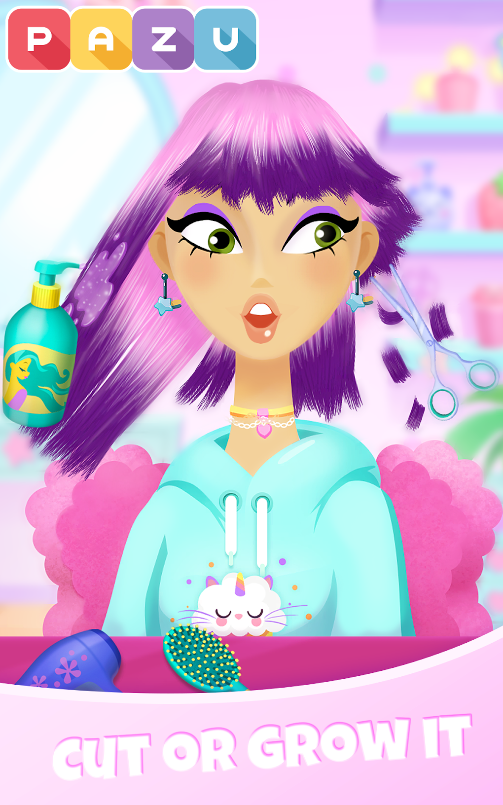 Pazu Girls hair salon 2 для Android — Скачать