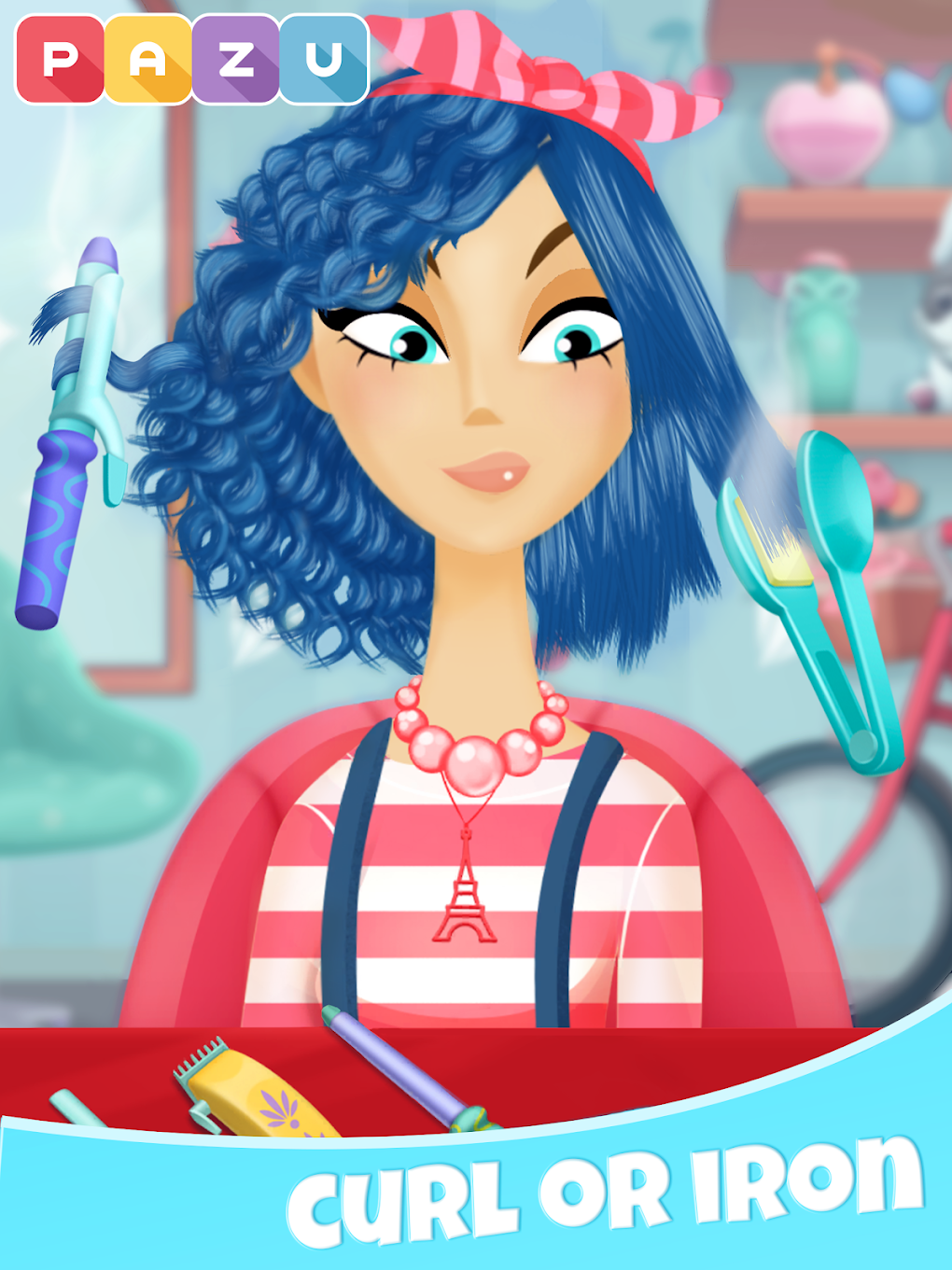 Pazu Girls hair salon 2 для Android — Скачать