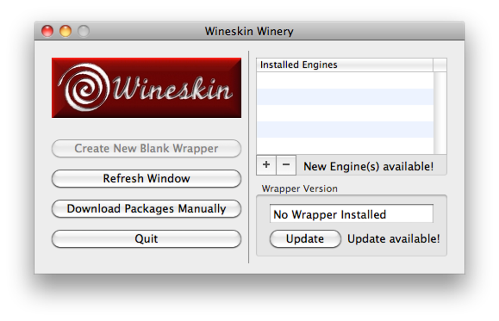 Wineskin para mac