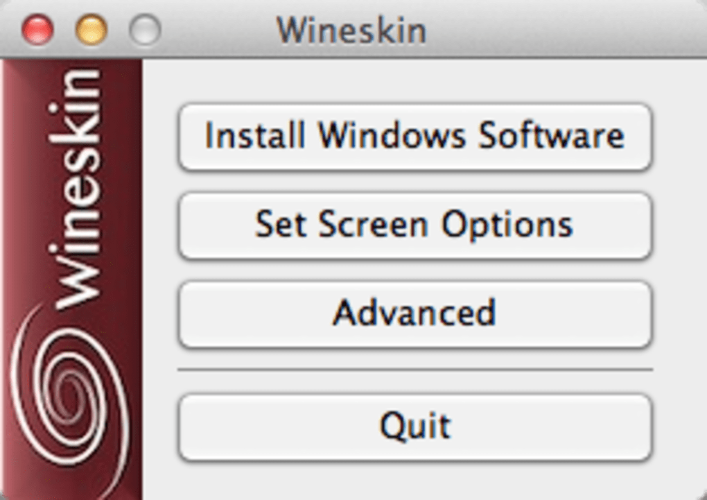 wineskin winery cant find executable