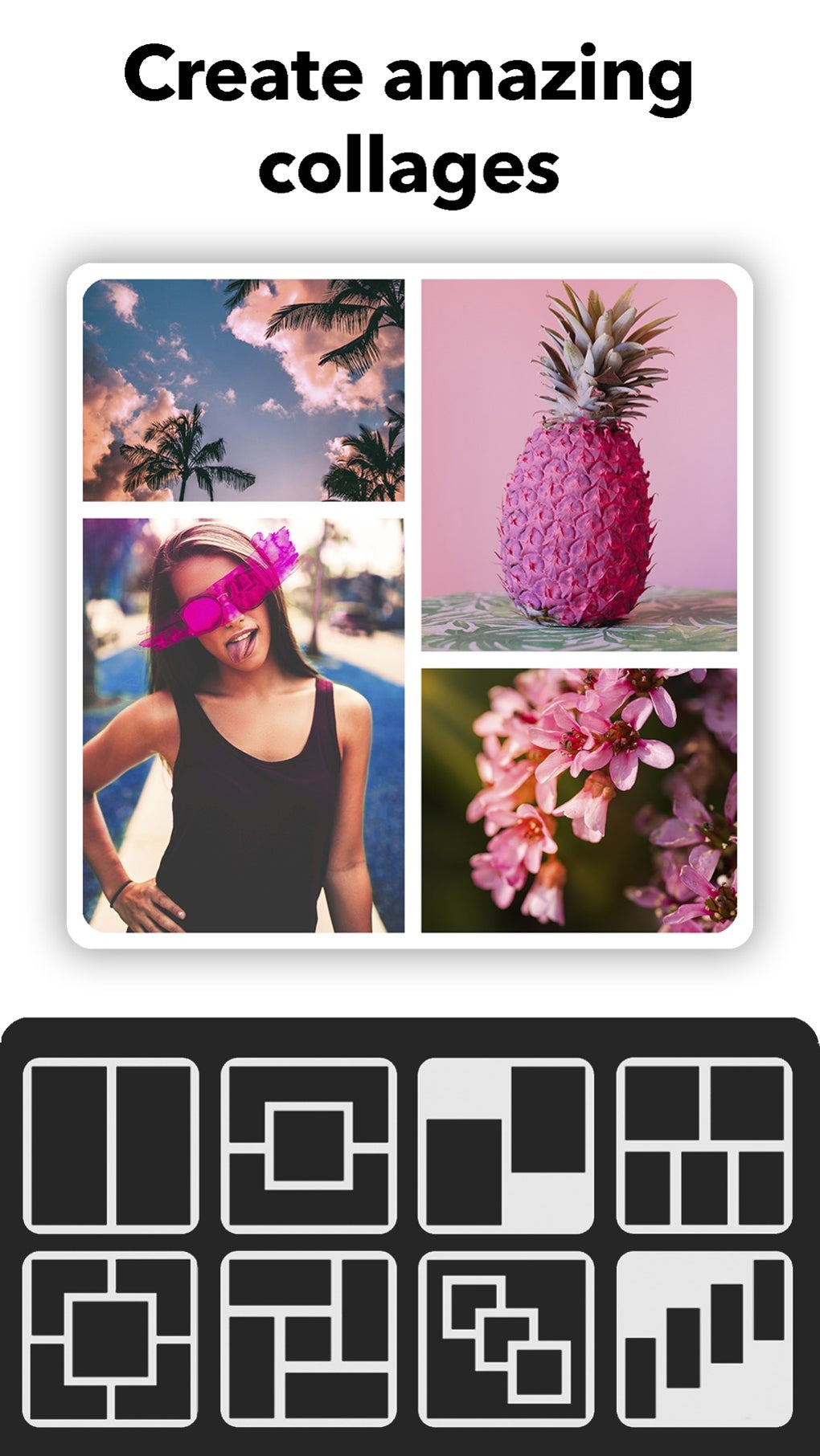 Photo Collage Maker Pic Grid para iPhone Download