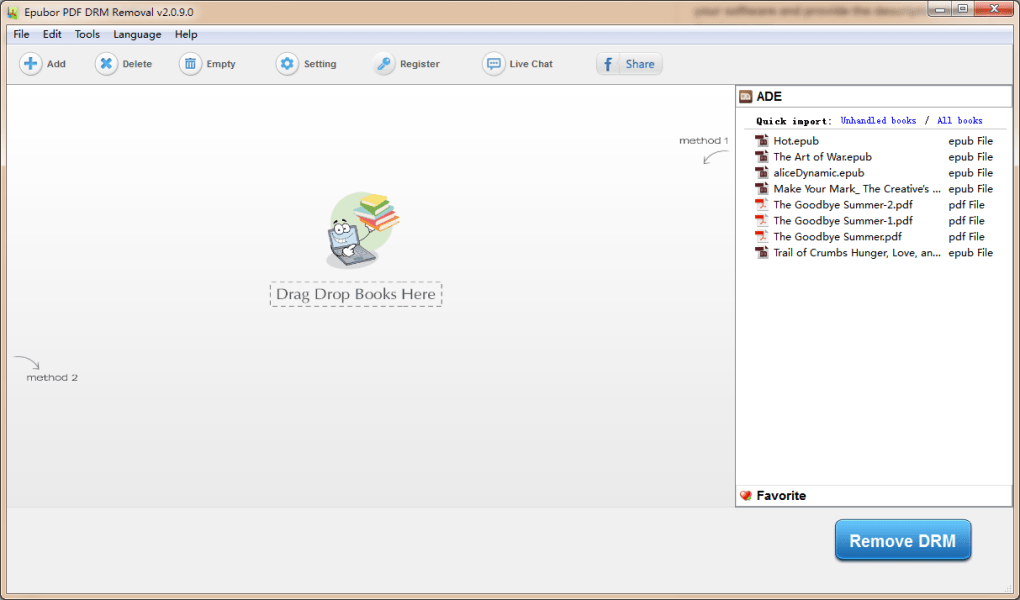 Epubor All DRM Removal 1.0.21.1117 free downloads