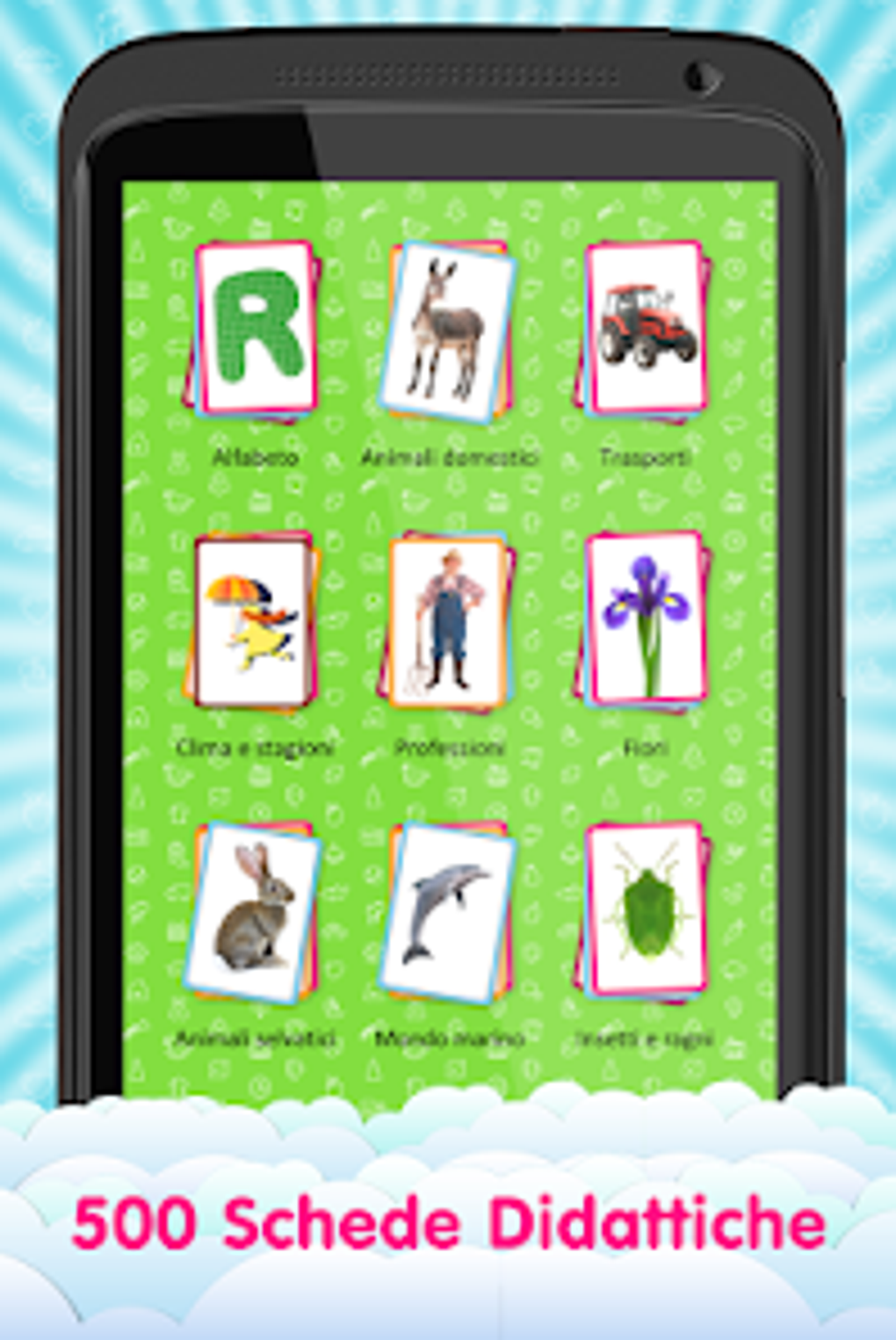 Italian Flashcards for Kids para Android Download