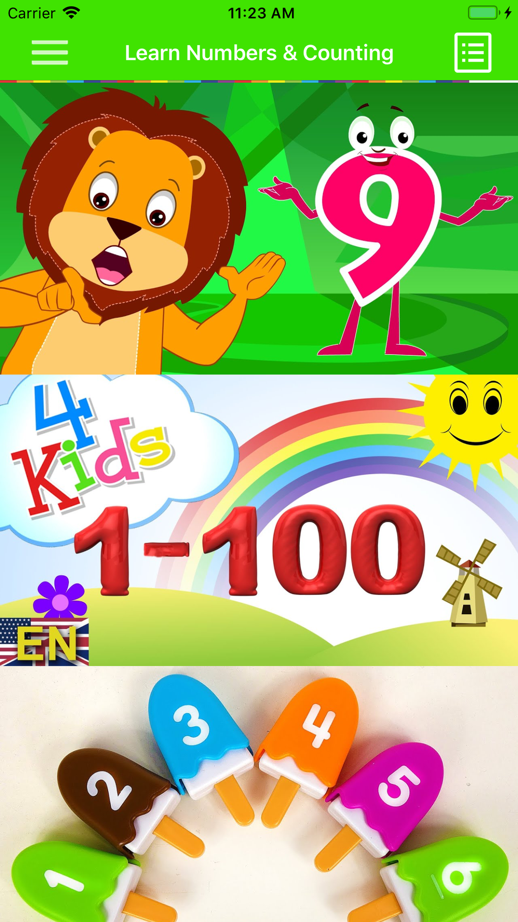 Learn Numbers Counting for iPhone - Download