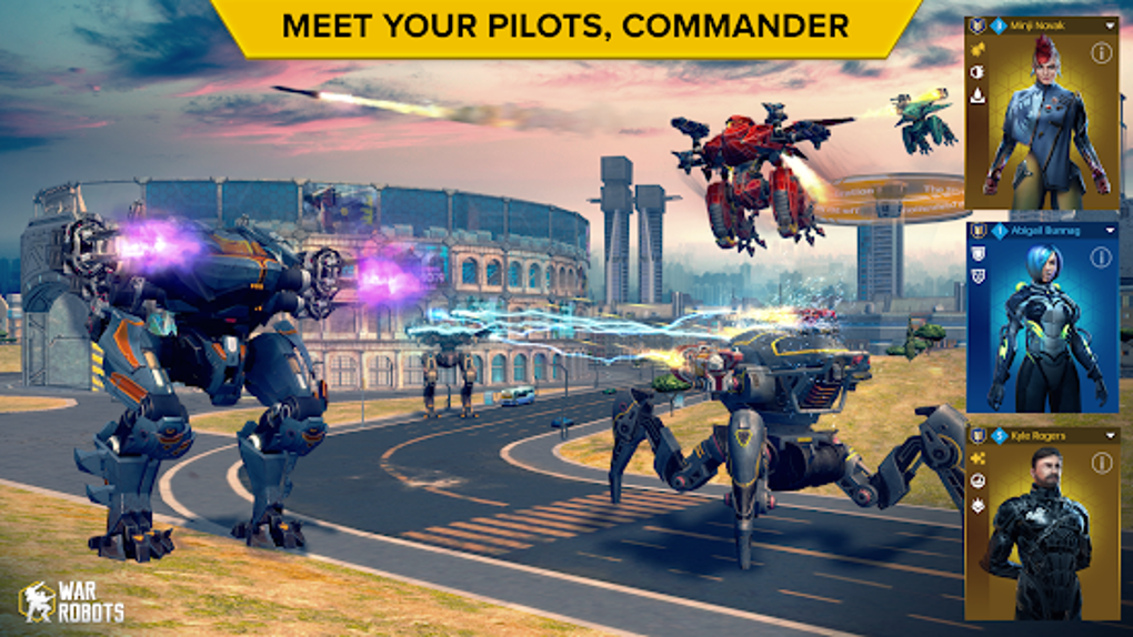 War Robots. 6v6 Tactical Multiplayer Battles APK pour Android - Télécharger