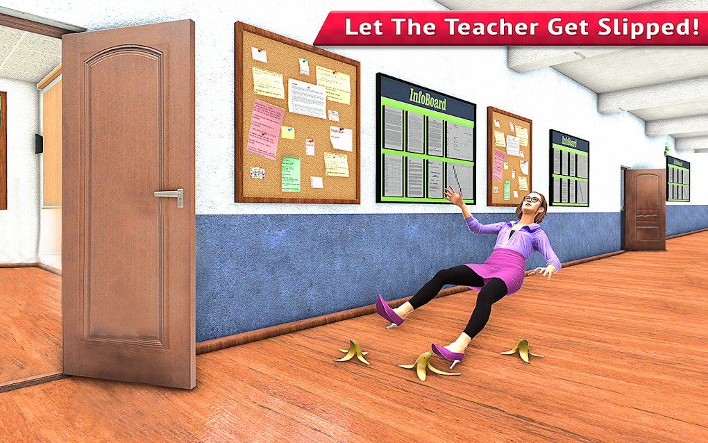 Scary Evil Mad Teacher 3d Game for Android - Free App Download