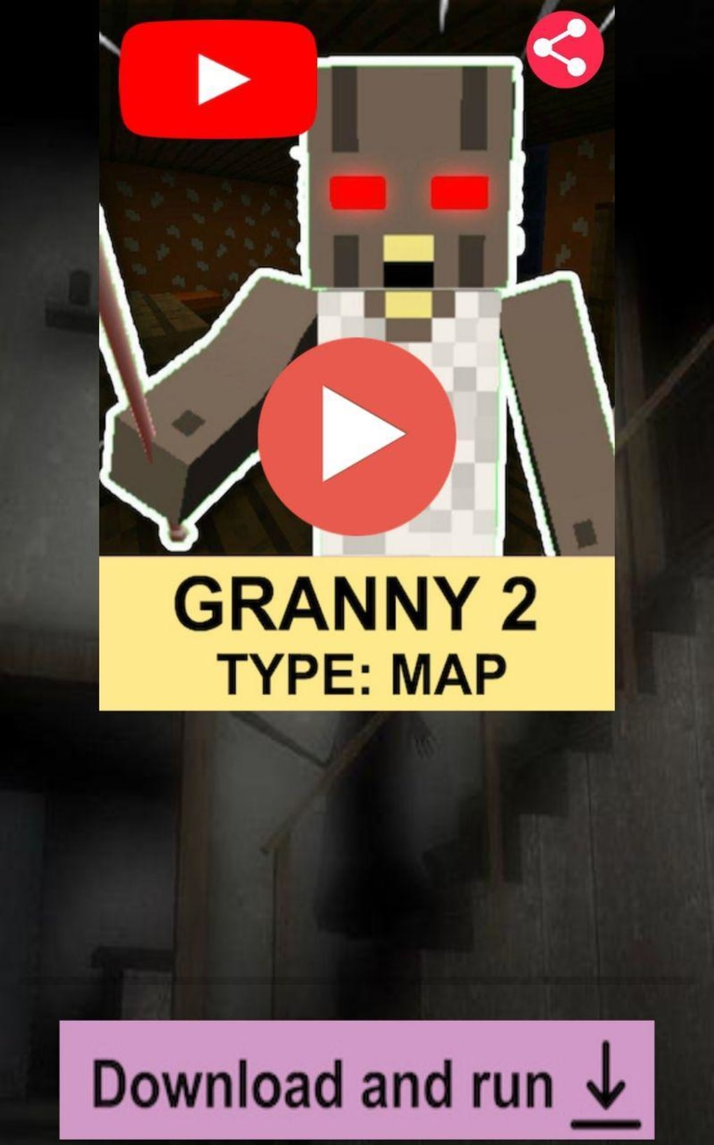 Hello Granny Horror Craft Map Minecraft APK for Android - Download