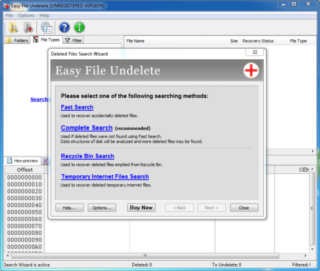 Easy file Undelete. Easy file Undelete 3.0.20.1104. Easy file Undelete 2.4. Active Undelete. Temp bin