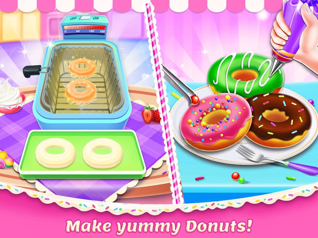 Download do aplicativo jogos de decoração de bolo para meninas