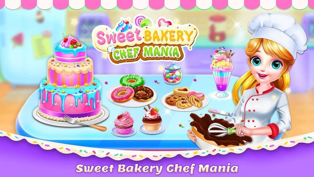Sweet Bakery Shop Fun Cake Making Game: Desserts, Cakes Design & Dress up  Games For girls - YouTube