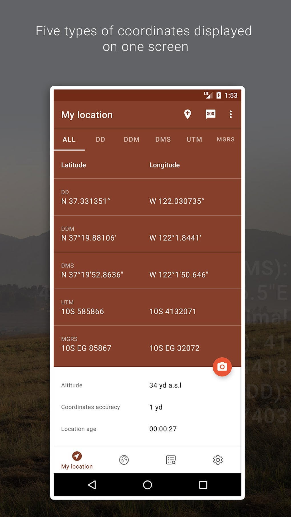 GPS Coordinates Converter Lite For Android Download GPS Coordinates Converter Lite For Android Download