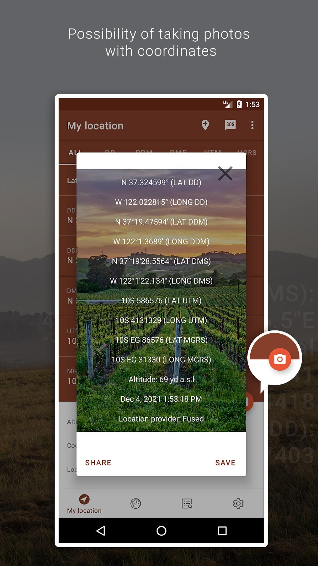 GPS Coordinates Converter Lite For Android Download GPS Coordinates Converter Lite For Android Download