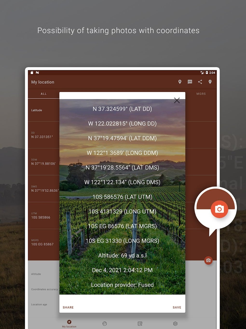 GPS Coordinates Converter Lite For Android Download
