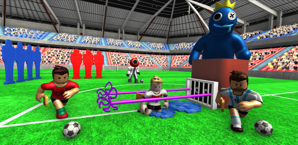 Baixe Rainbow Football Friends 3D no PC com MEmu