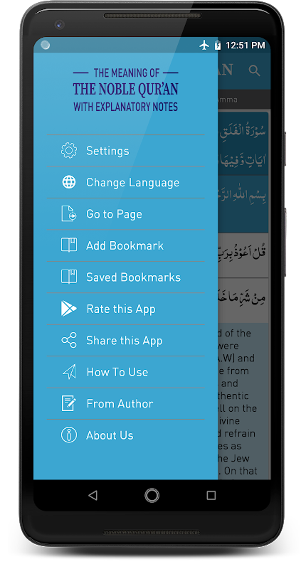 Android I in Aasaan Tarjuma Quran The Noble Quran APK ndir