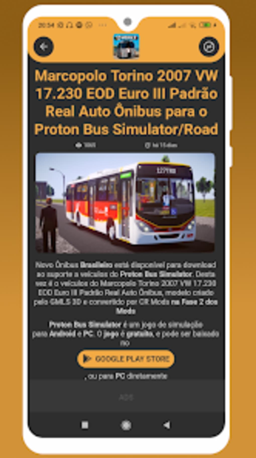 Proton Bus Simulator Urbano – Apps no Google Play