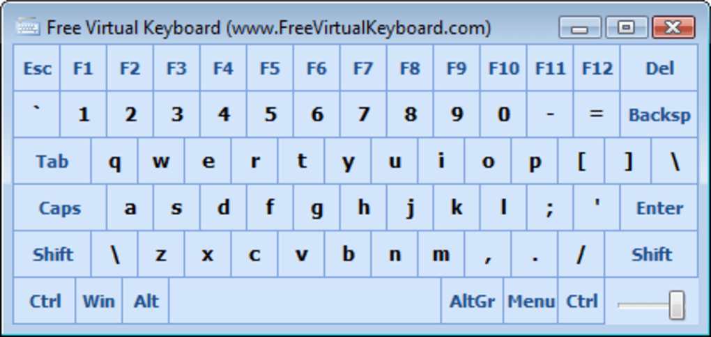 vacature Talloos Onderscheiden Free Virtual Keyboard - Download