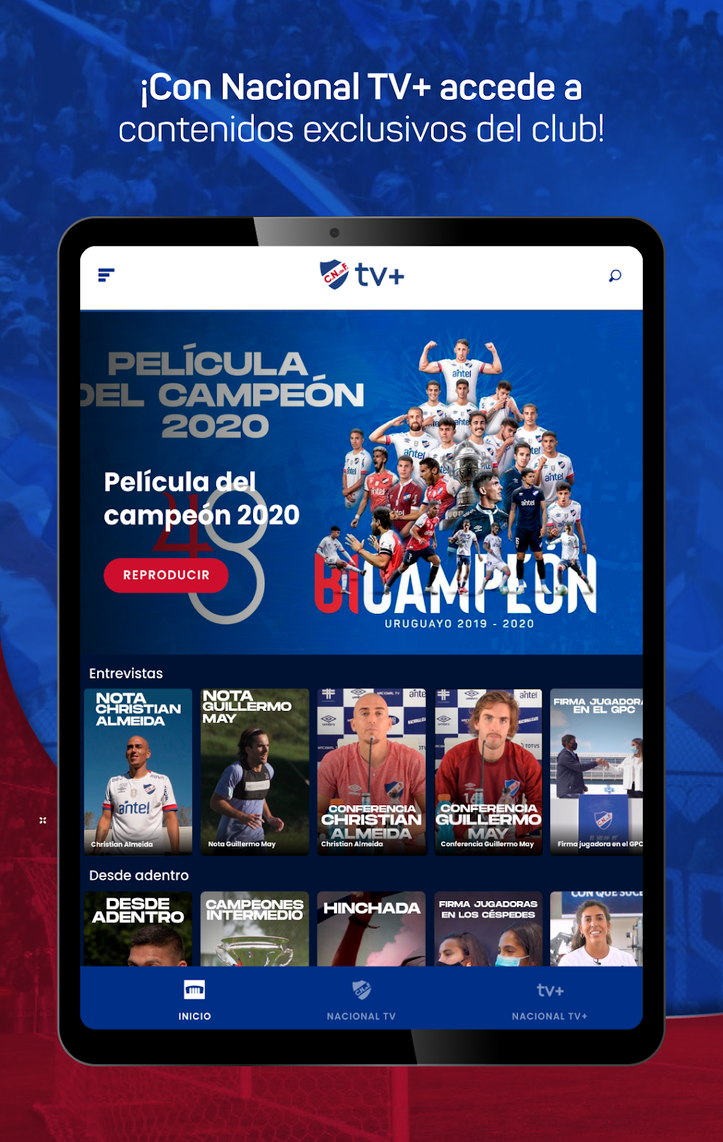 Nacional TV для Android — Скачать