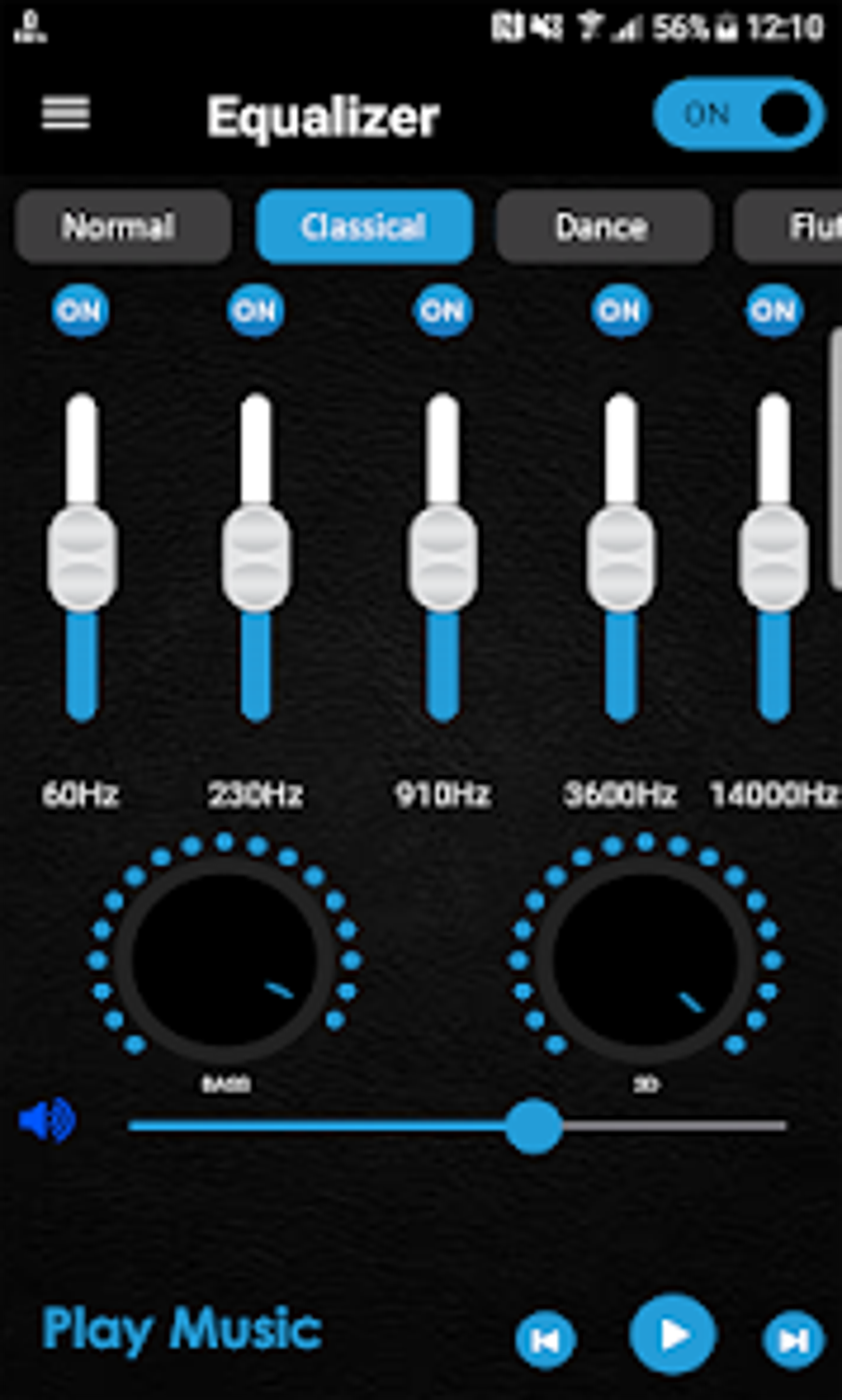 Music Equalizer - Bass Booster для Android — Скачать