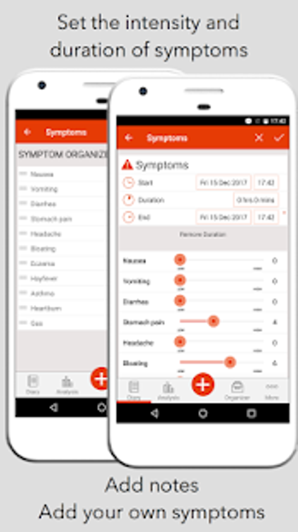 MySymptoms Food Diary Symptom Tracker APK Per Android Download