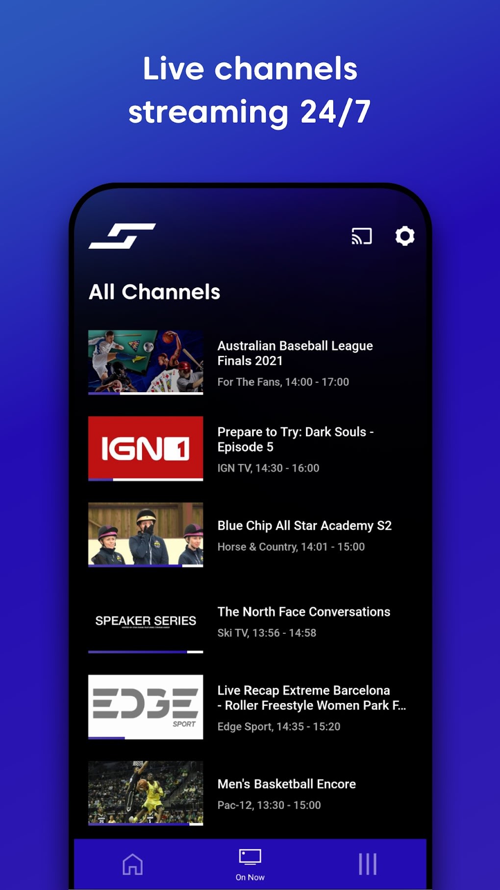 SportsTribal Watch Sport Live für Android