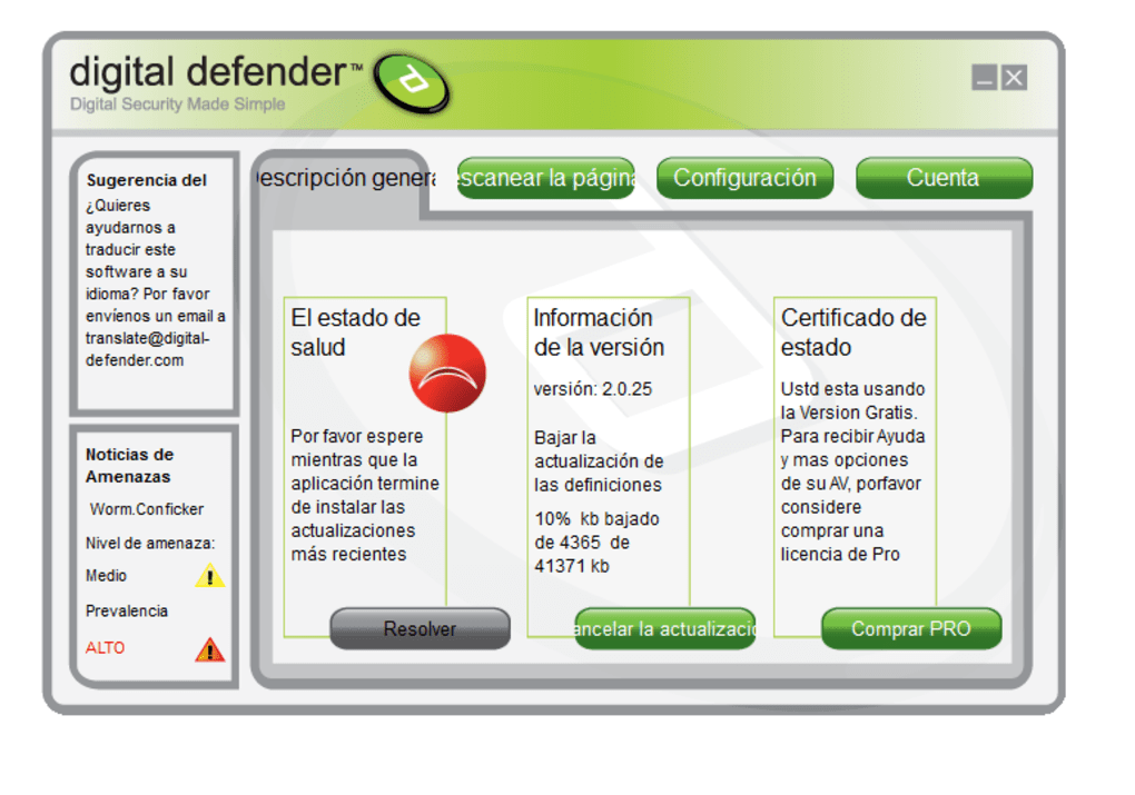 digital defender antivirus free download