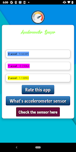 Accelerometer Sensor - accelerometer test logger APK для Android — Скачать