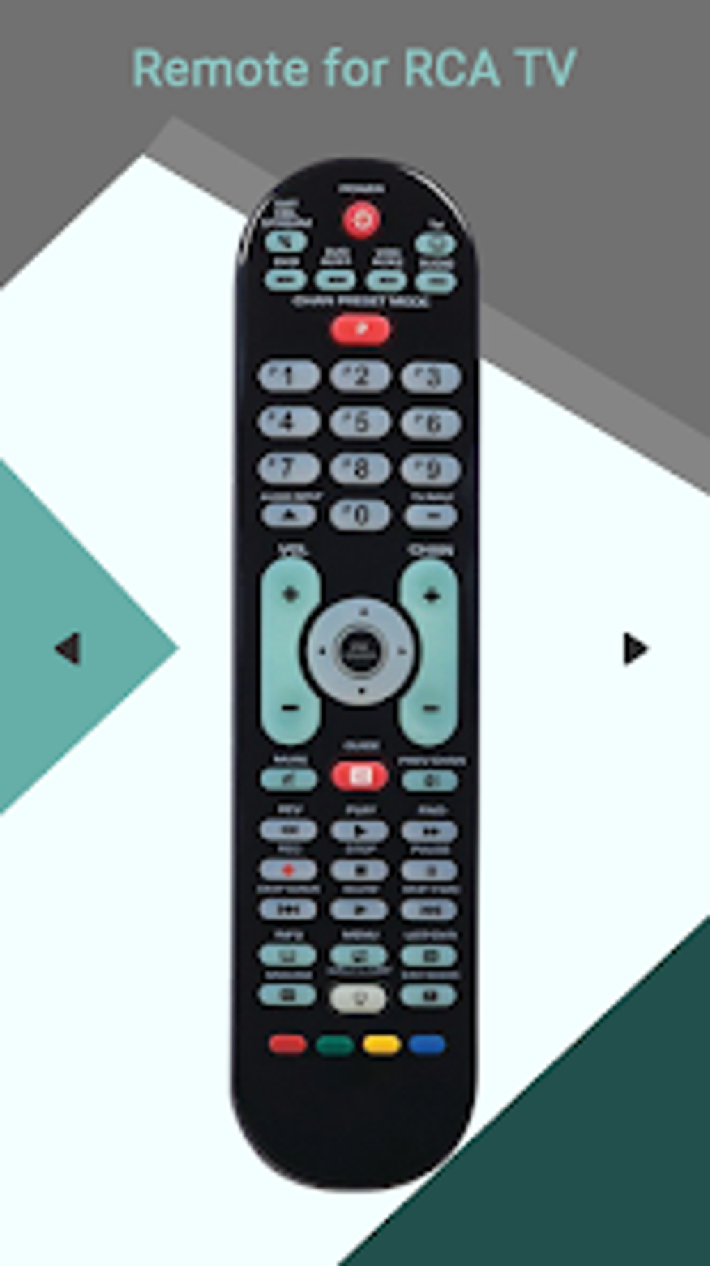 thumbnail image 2 of New Replacement Remote For RCA L40FHD41YX7 / L40FHD41YX9 And More 2 of 2