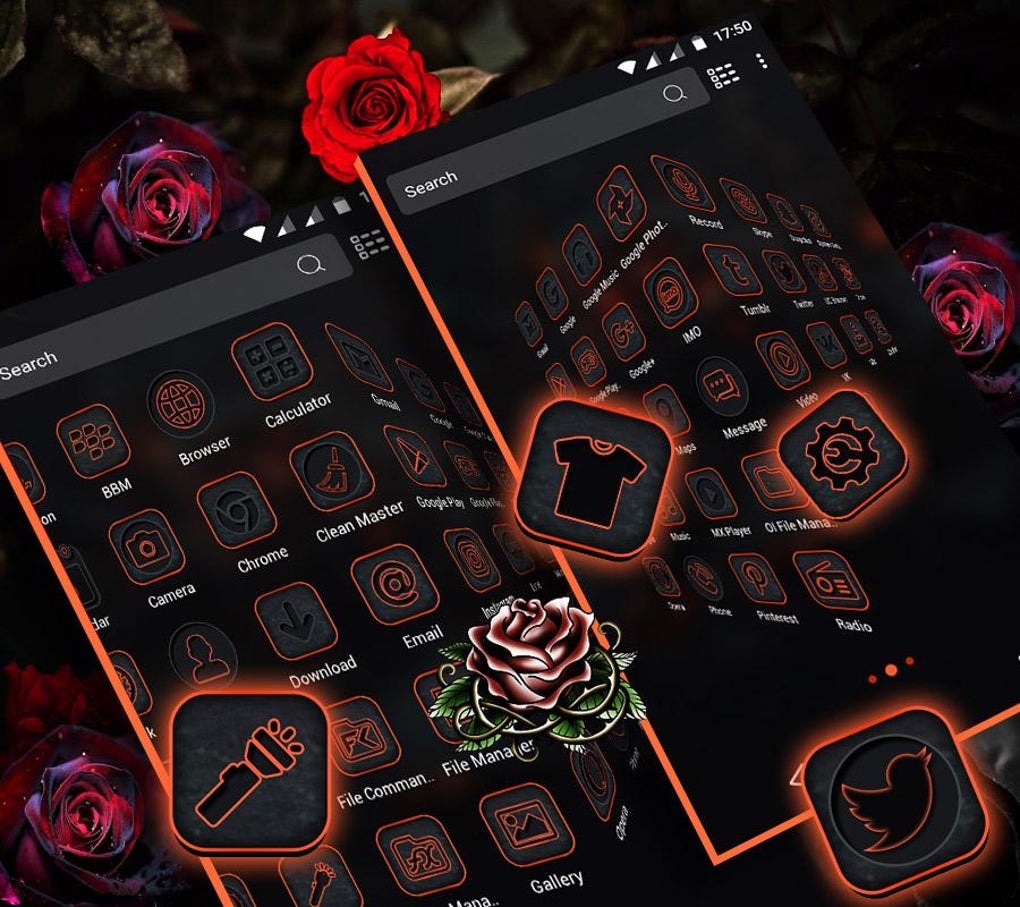 Gothic Rose Launcher Theme APK для Android — Скачать