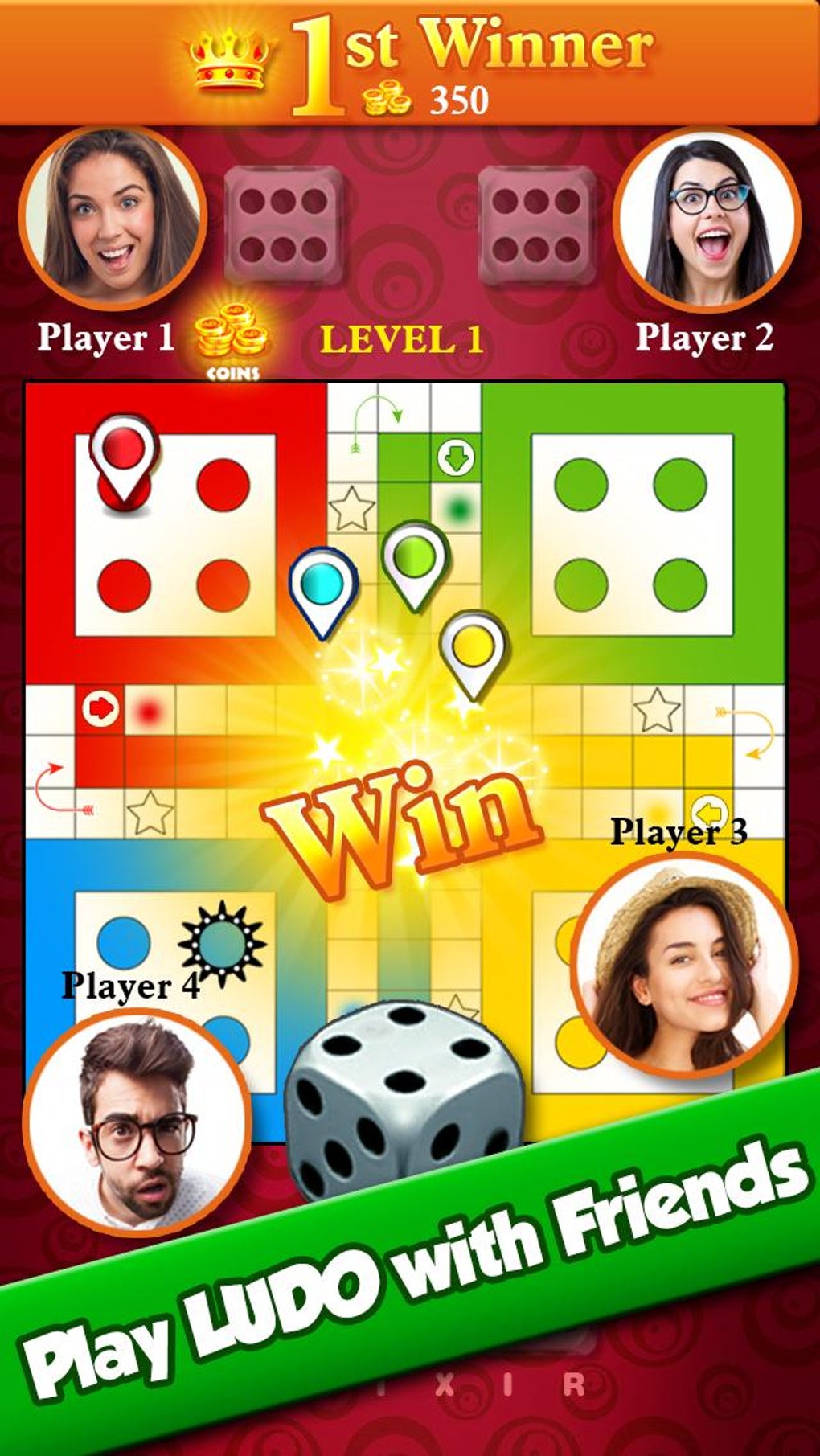 Ludo with Friends: Jogue Ludo with Friends gratuitamente