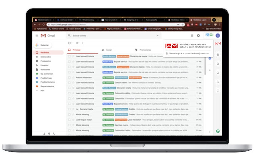 Wholemeaning Email Manager for Google Chrome - Extension Download