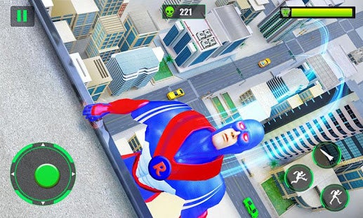 Flying Police Robot Rope Hero Gangster Crime City Apk لنظام Android تنزيل 5932