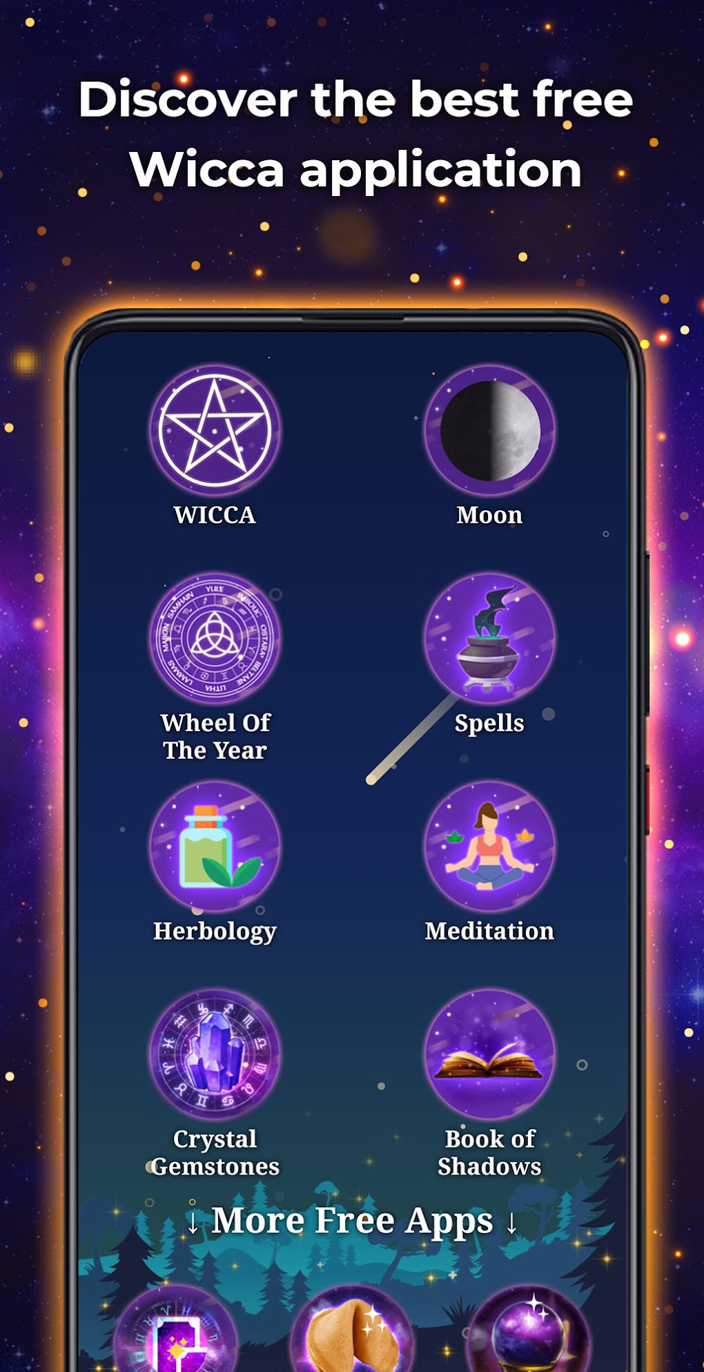 Wicca Calendar and guide для Android — Скачать