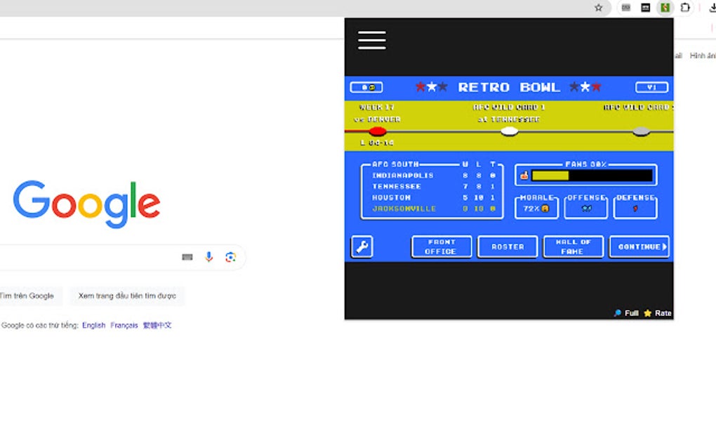 Retro Bowl American Football for Google Chrome Extension Download