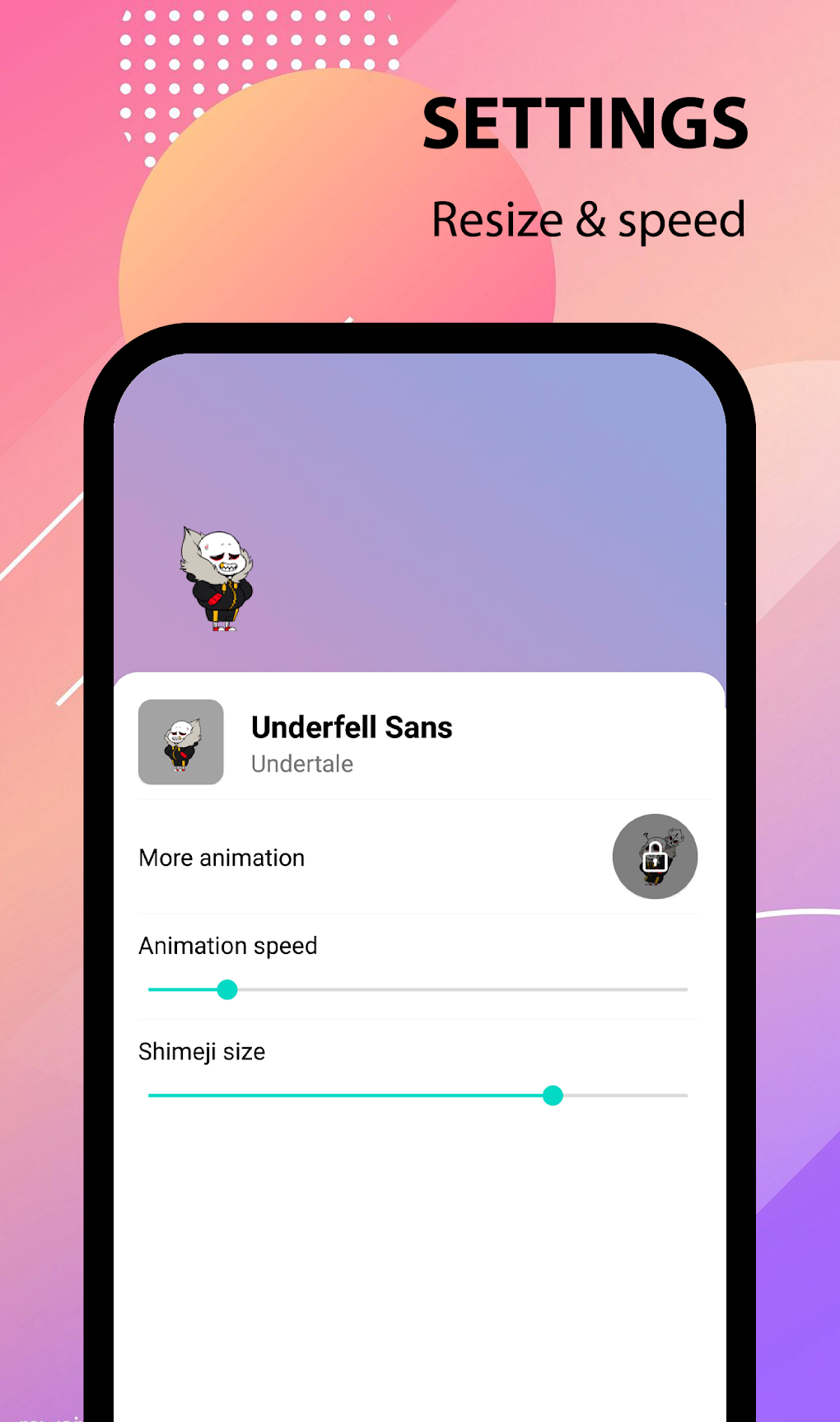 Undertale Shimeji для Android — Скачать