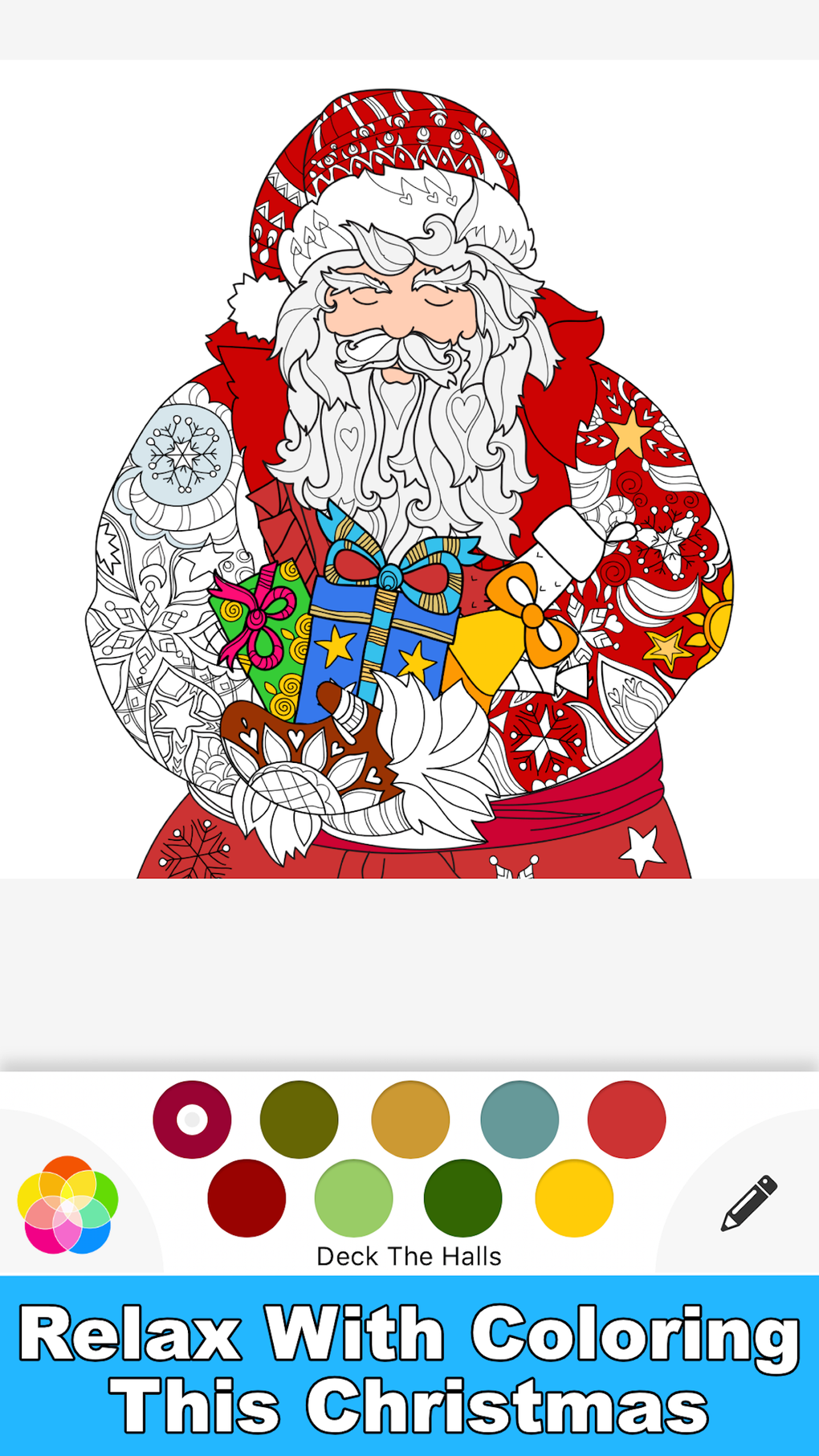 Christmas : Colouring Pages per iPhone - Download
