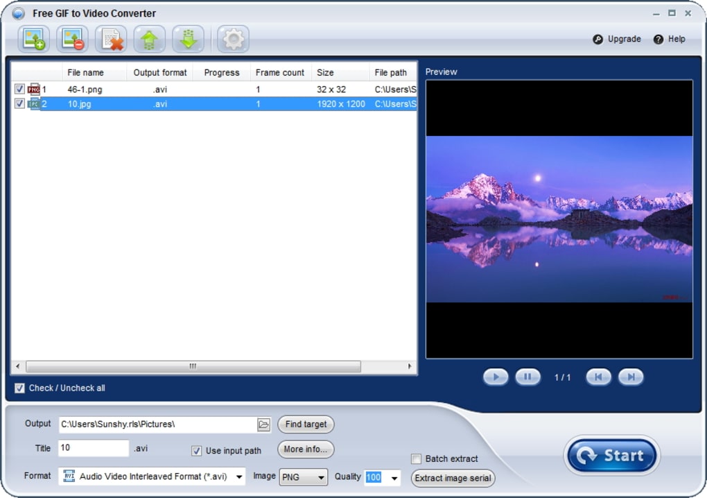 convert video to gif software free