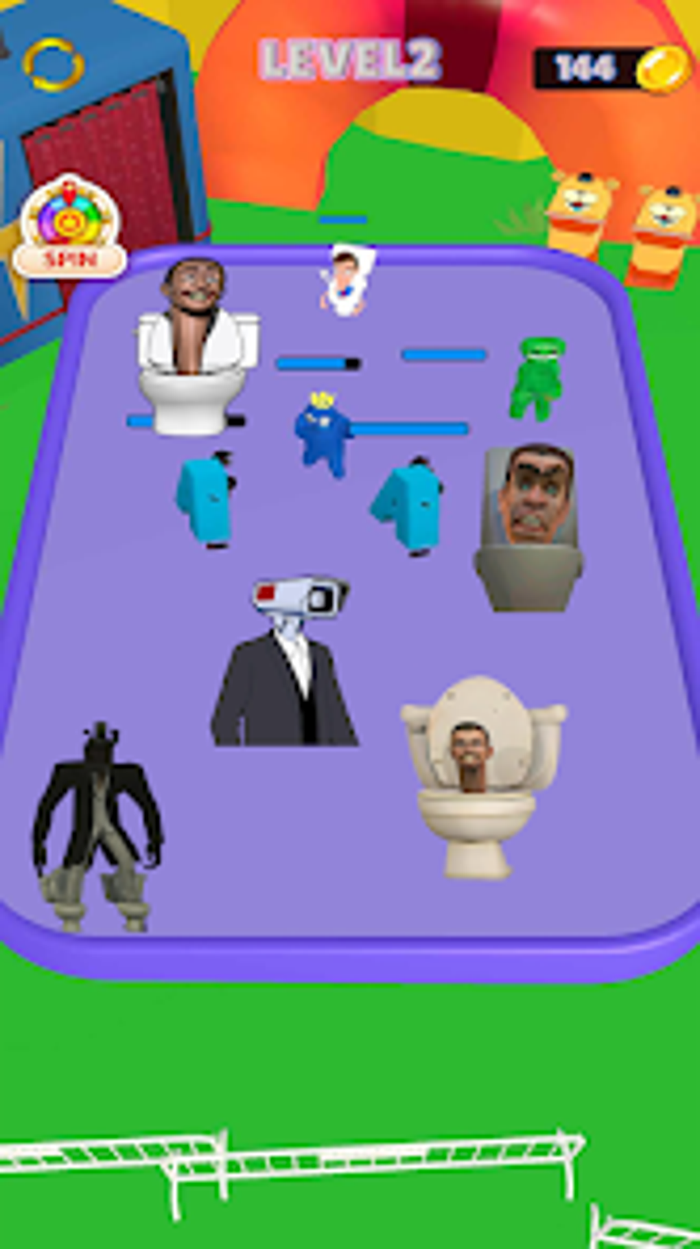 Skibidi Merge Toilet Monster для Android — Скачать