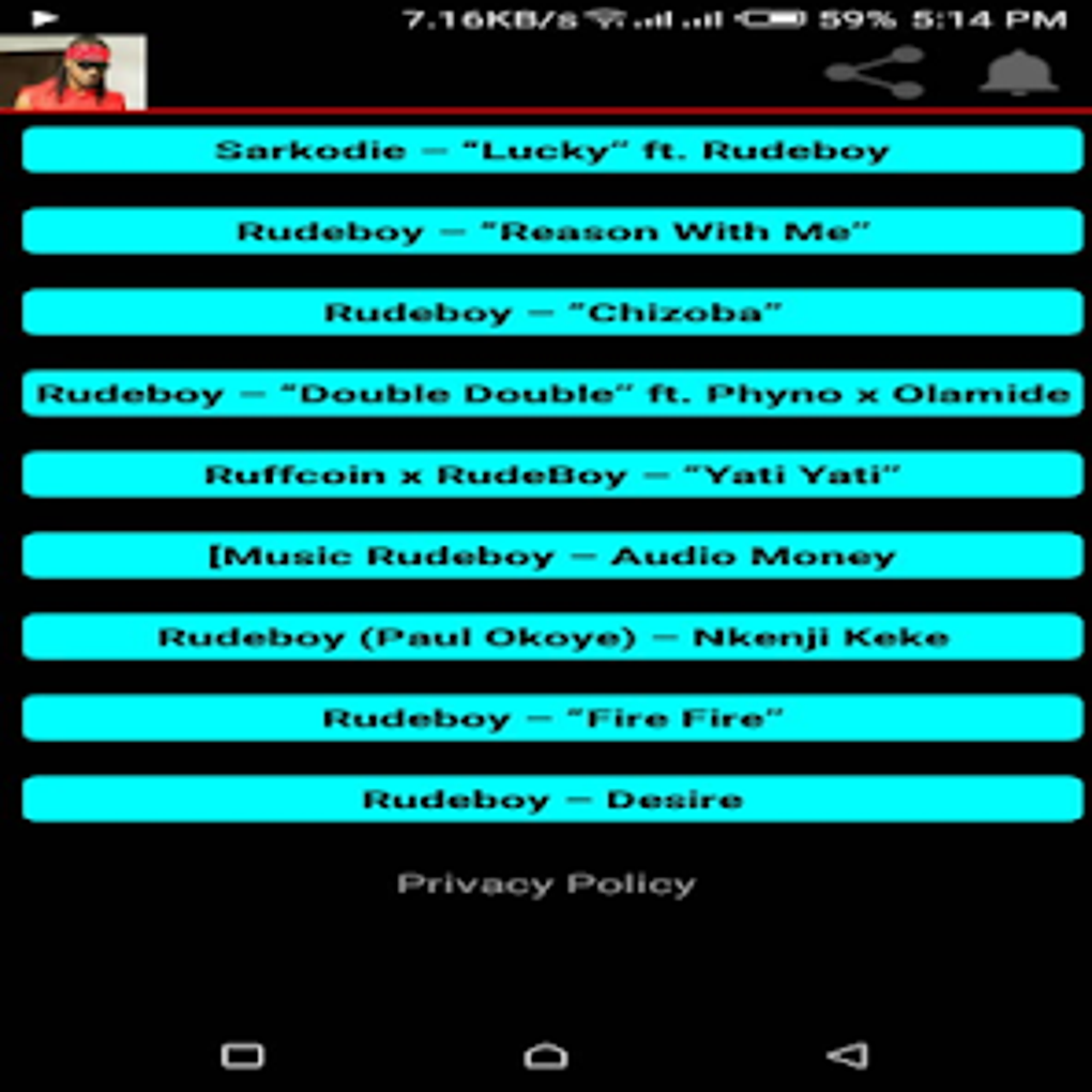 Android i in rude boy all songs ndir