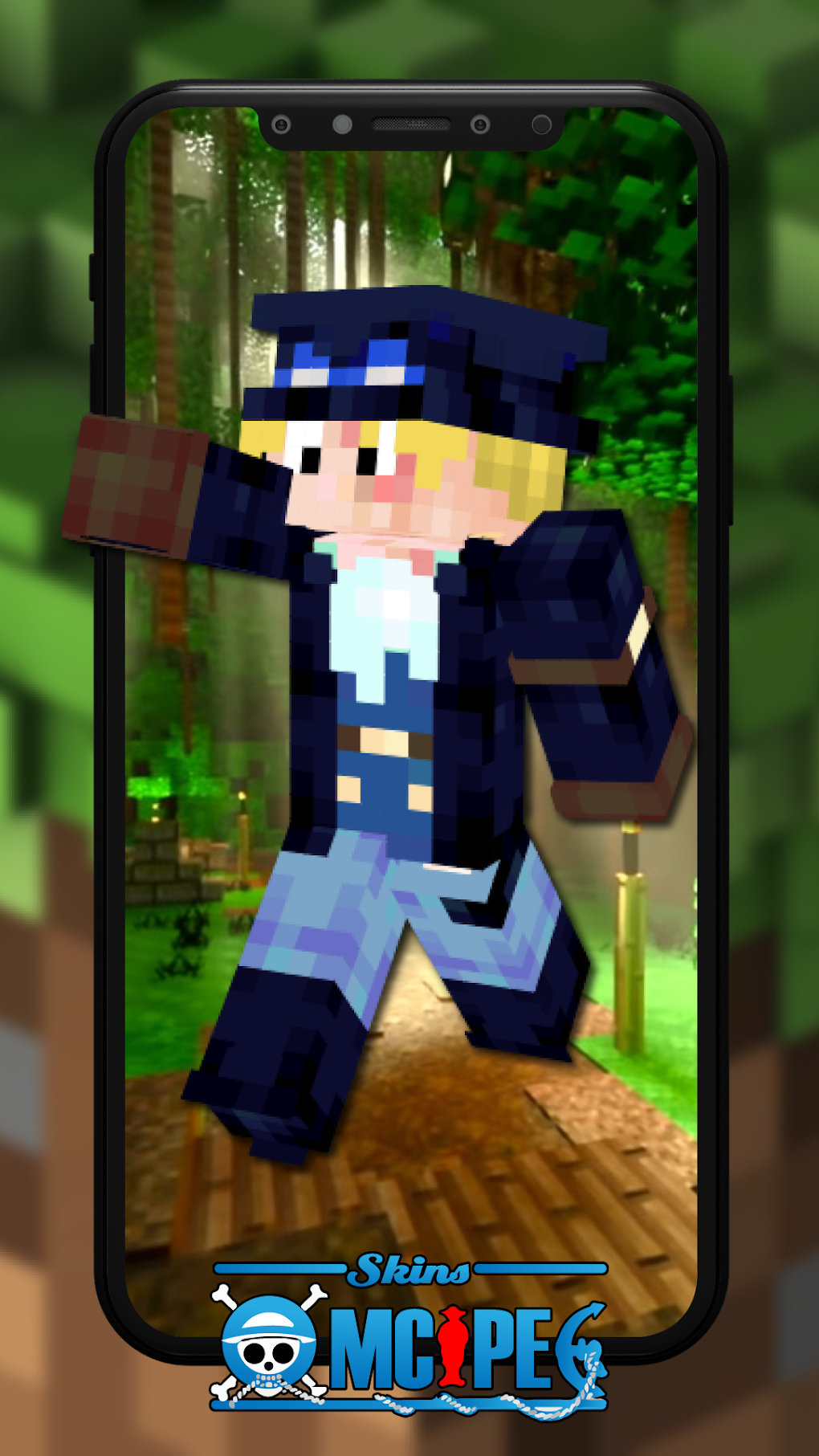 One Piece Minecraft PE Skins для Android — Скачать