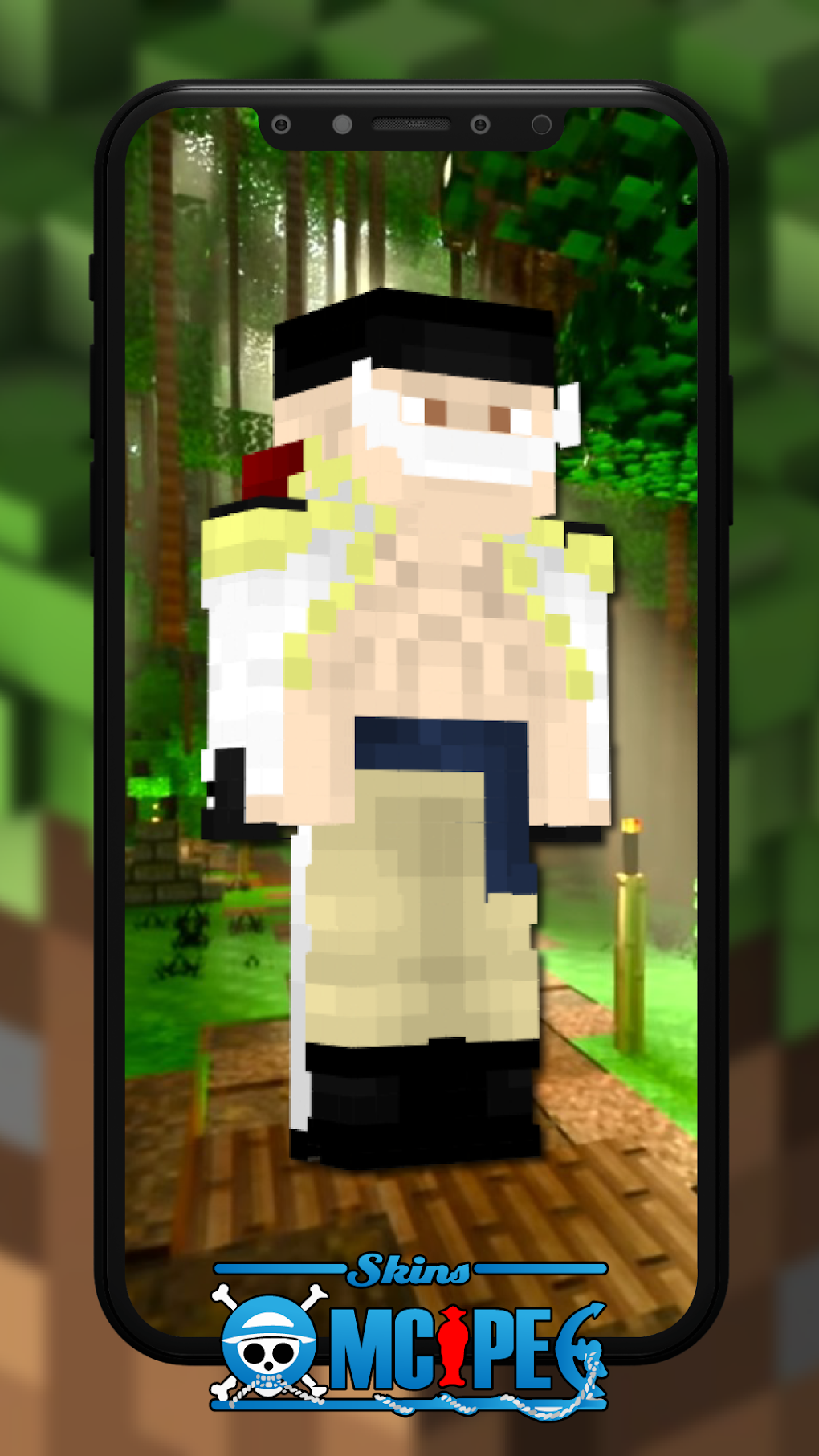 One Piece Minecraft PE Skins для Android — Скачать