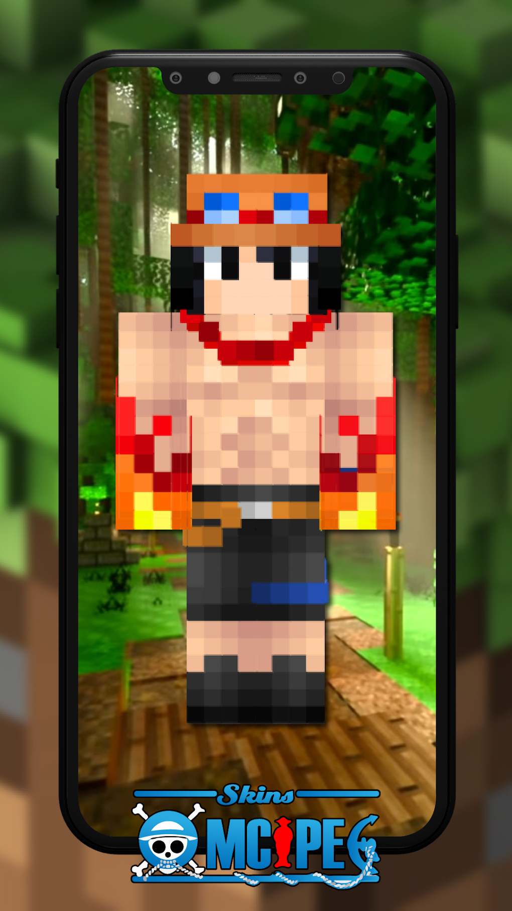 One Piece Minecraft PE Skins для Android — Скачать