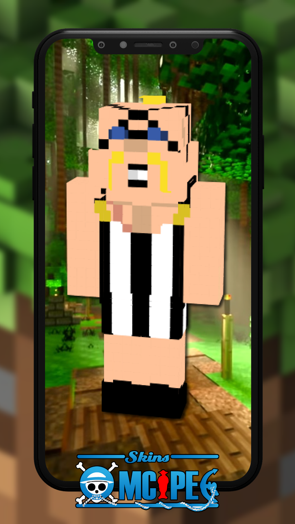 One Piece Minecraft PE Skins для Android — Скачать