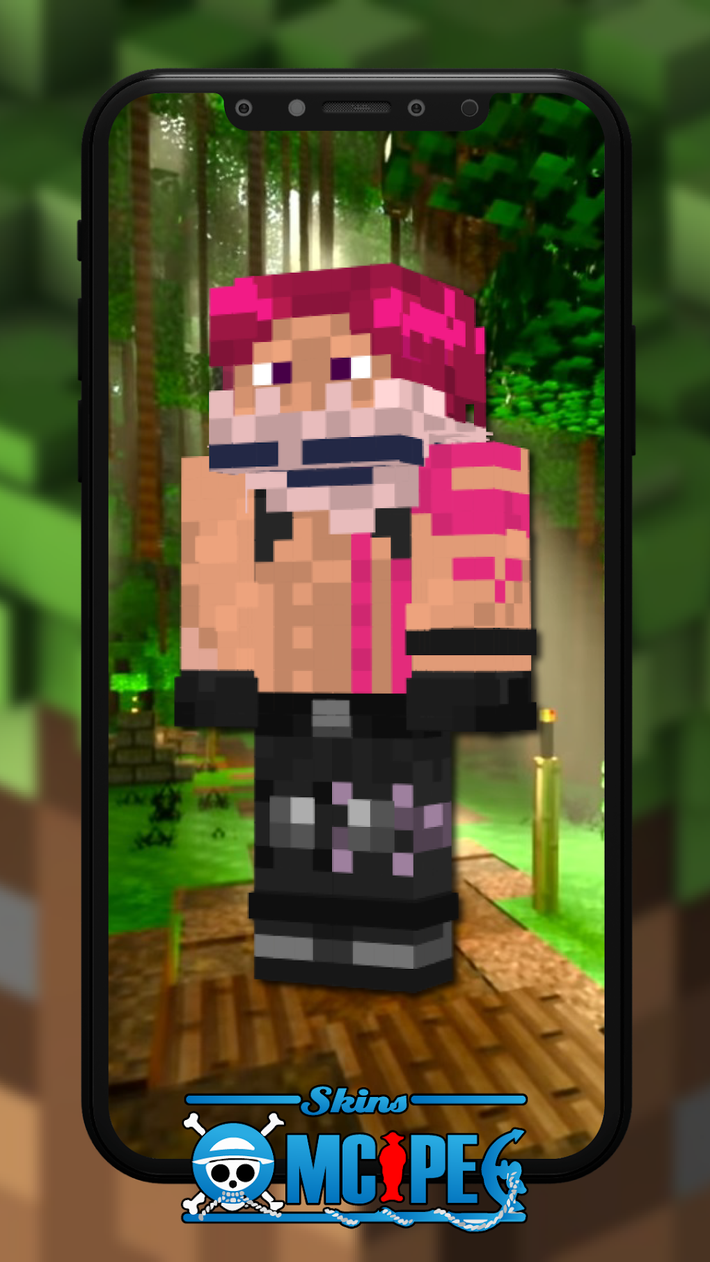 One Piece Minecraft PE Skins для Android — Скачать